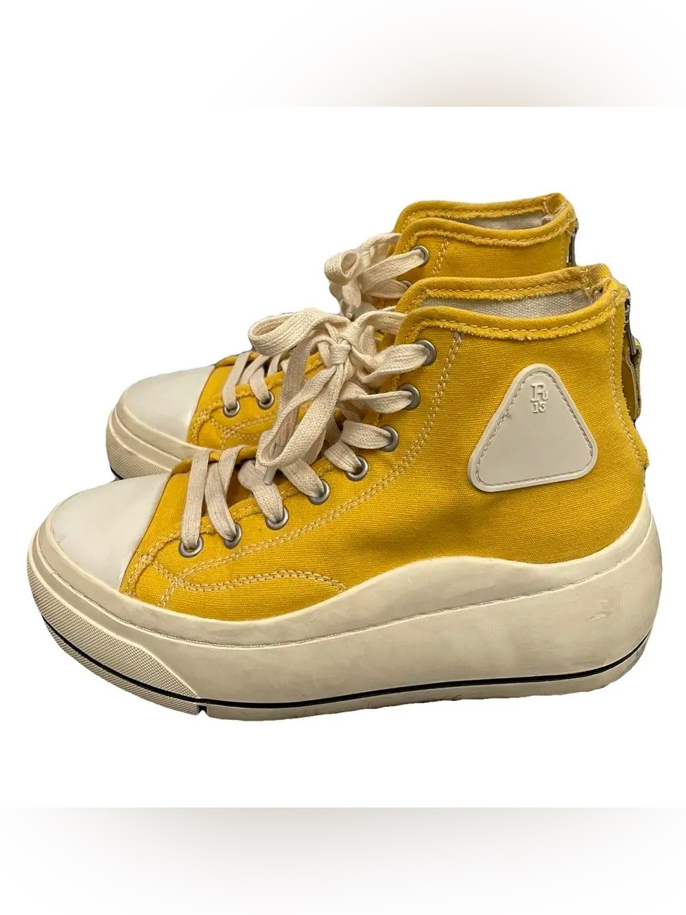 Kurt High Top Platform Sneakers 
Mustard Yellow
Like new - No Flaws
EU 37 women